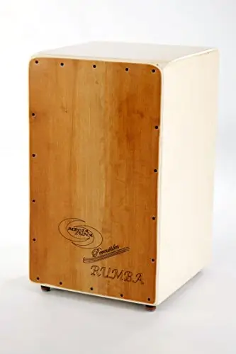 Caja Flamenca Media Luna Rumba con funda