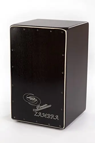 Cajón musical Media Luna Zambra con funda