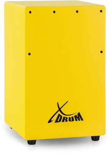 Cajón Musical para niños Xdrum KC-37G Amarillo