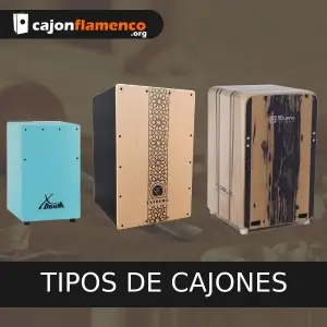 Tipos de cajones flamencos