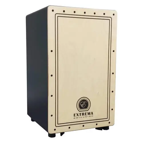 Cajón Flamenco Semiprofesional Esencia Tapa Natural de Extrema Percusión
